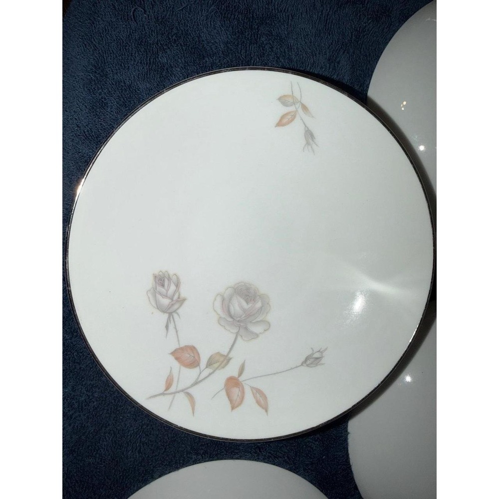 Set Of 5 Sango Soup Bowls - "Elena" Pattern - Discontinued - Fine China - Picture 4 of 5